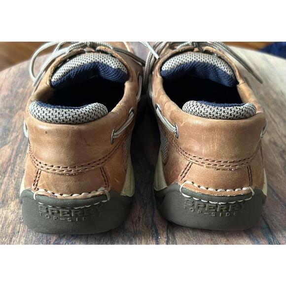 SPERRY Intrepid 2 Eye Men’s boat shoes slip on sneaker leather loafer size 9   M - Picture 3 of 5